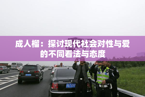 成人榴：探讨现代社会对性与爱的不同看法与态度