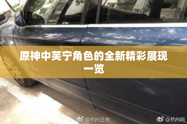原神中芙宁角色的全新精彩展现一览