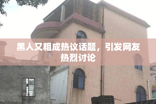 黑人又粗成热议话题，引发网友热烈讨论
