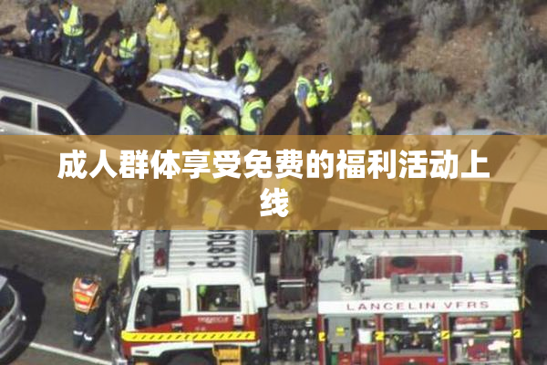 成人群体享受免费的福利活动上线