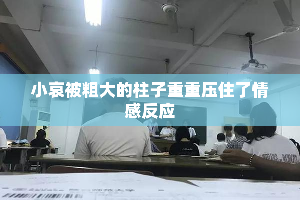 小哀被粗大的柱子重重压住了情感反应