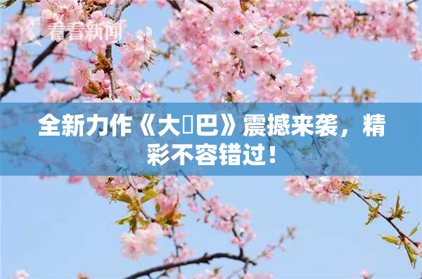 全新力作《大鳮巴》震撼来袭，精彩不容错过！