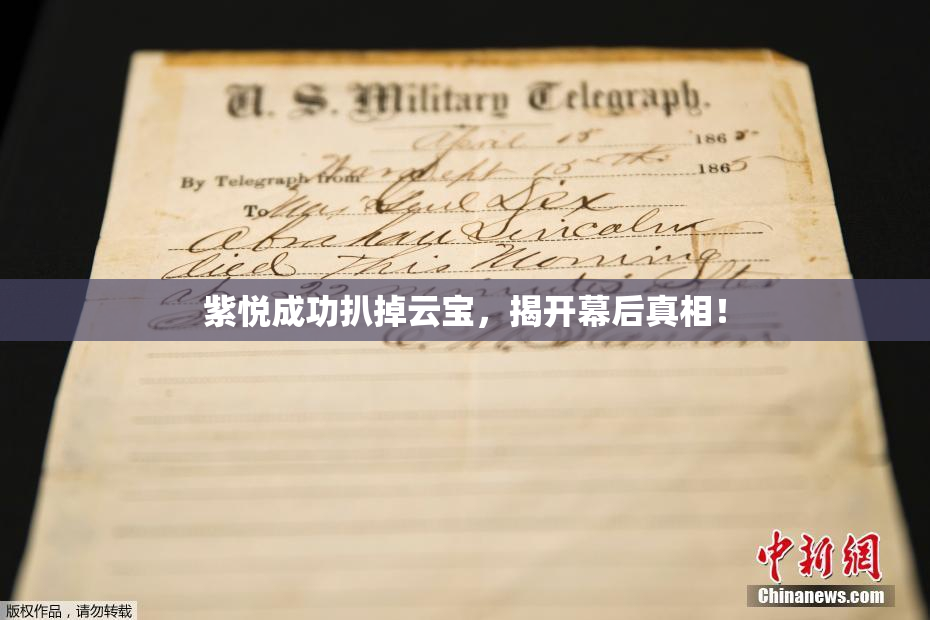紫悦成功扒掉云宝，揭开幕后真相！