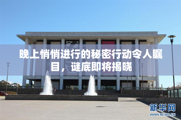 晚上悄悄进行的秘密行动令人瞩目，谜底即将揭晓