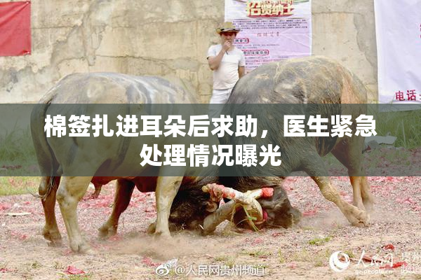 棉签扎进耳朵后求助，医生紧急处理情况曝光