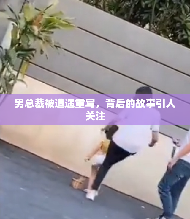 男总裁被遭遇重写，背后的故事引人关注