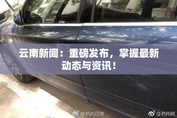 云南新闻：重磅发布，掌握最新动态与资讯！