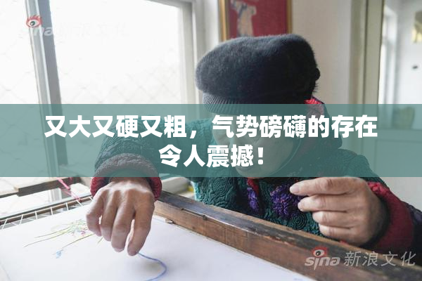 又大又硬又粗，气势磅礴的存在令人震撼！