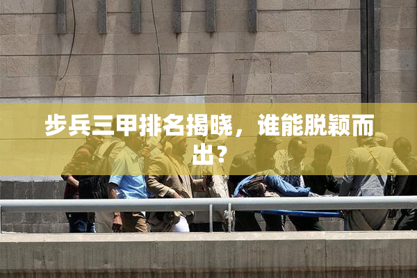 步兵三甲排名揭晓，谁能脱颖而出？
