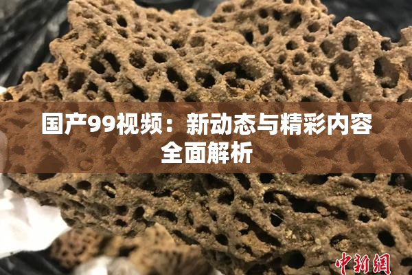 国产99视频：新动态与精彩内容全面解析