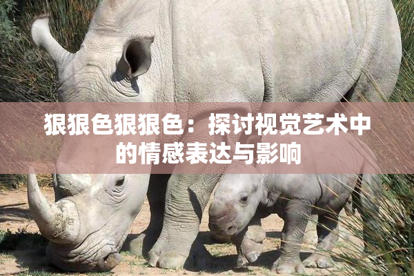 狠狠色狠狠色：探讨视觉艺术中的情感表达与影响