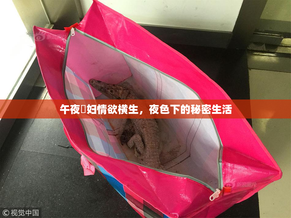 午夜婬妇情欲横生，夜色下的秘密生活