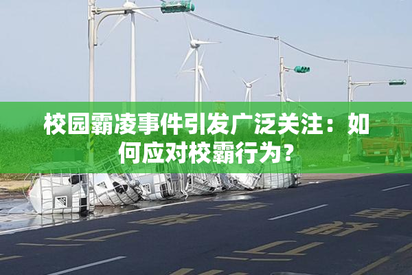 校园霸凌事件引发广泛关注：如何应对校霸行为？
