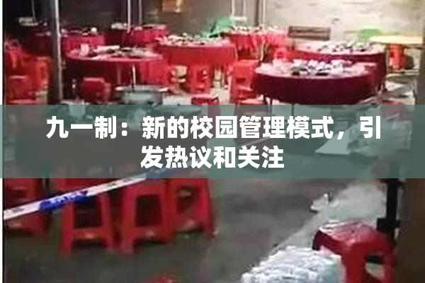 九一制：新的校园管理模式，引发热议和关注