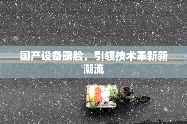 国产设备露脸，引领技术革新新潮流
