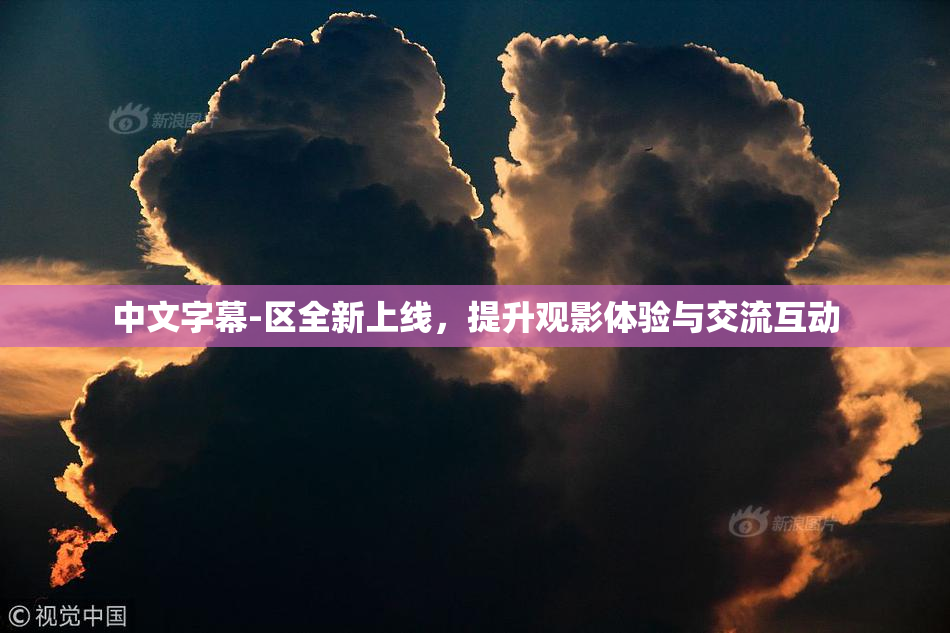 中文字幕-区全新上线，提升观影体验与交流互动