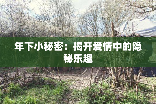 年下小秘密：揭开爱情中的隐秘乐趣