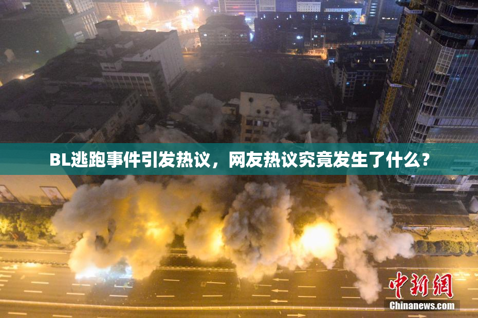 BL逃跑事件引发热议，网友热议究竟发生了什么？