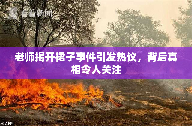老师揭开裙子事件引发热议，背后真相令人关注