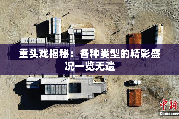 重头戏揭秘：各种类型的精彩盛况一览无遗
