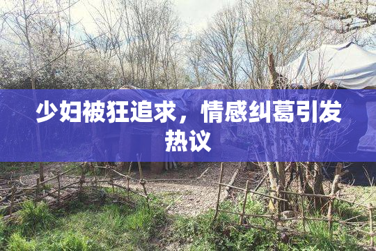 少妇被狂追求，情感纠葛引发热议