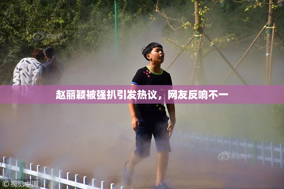 赵丽颖被强扒引发热议，网友反响不一