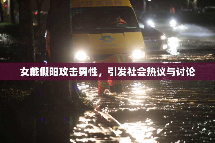 女戴假阳攻击男性，引发社会热议与讨论