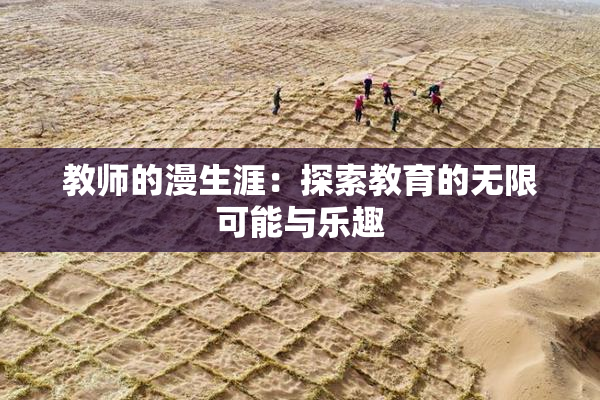 教师的漫生涯：探索教育的无限可能与乐趣