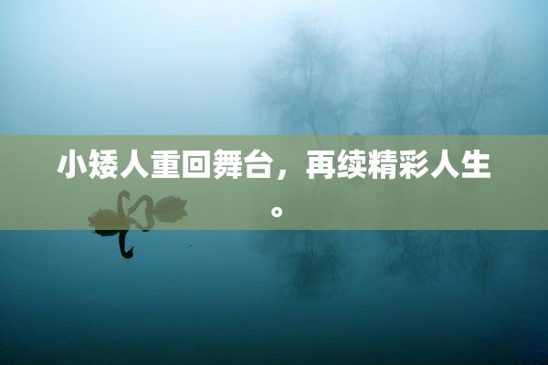 小矮人重回舞台，再续精彩人生。