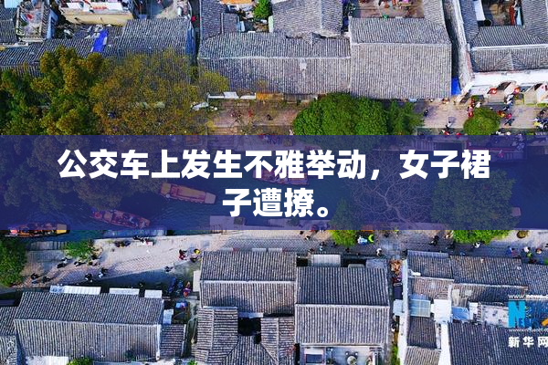 公交车上发生不雅举动，女子裙子遭撩。