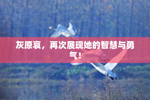 灰原哀，再次展现她的智慧与勇气！