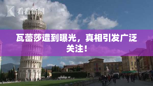 瓦蕾莎遭到曝光，真相引发广泛关注！