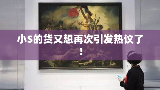 小S的货又想再次引发热议了！