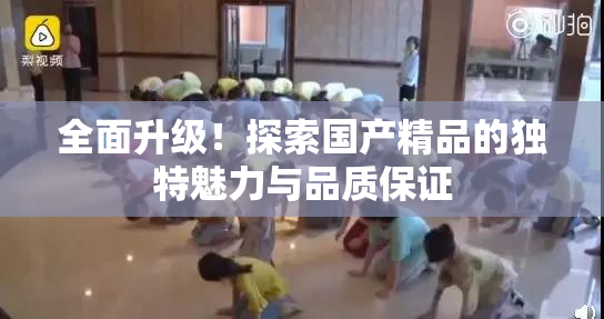 全面升级！探索国产精品的独特魅力与品质保证