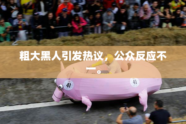 粗大黑人引发热议，公众反应不一。