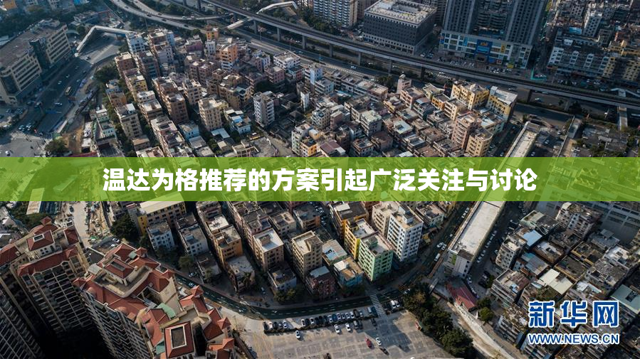 温达为格推荐的方案引起广泛关注与讨论