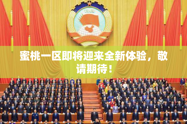 蜜桃一区即将迎来全新体验，敬请期待！