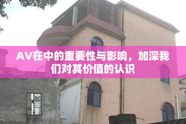 AV在中的重要性与影响，加深我们对其价值的认识