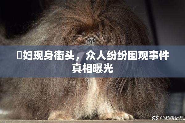 婬妇现身街头，众人纷纷围观事件真相曝光