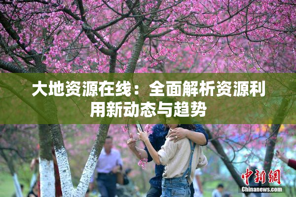 大地资源在线：全面解析资源利用新动态与趋势