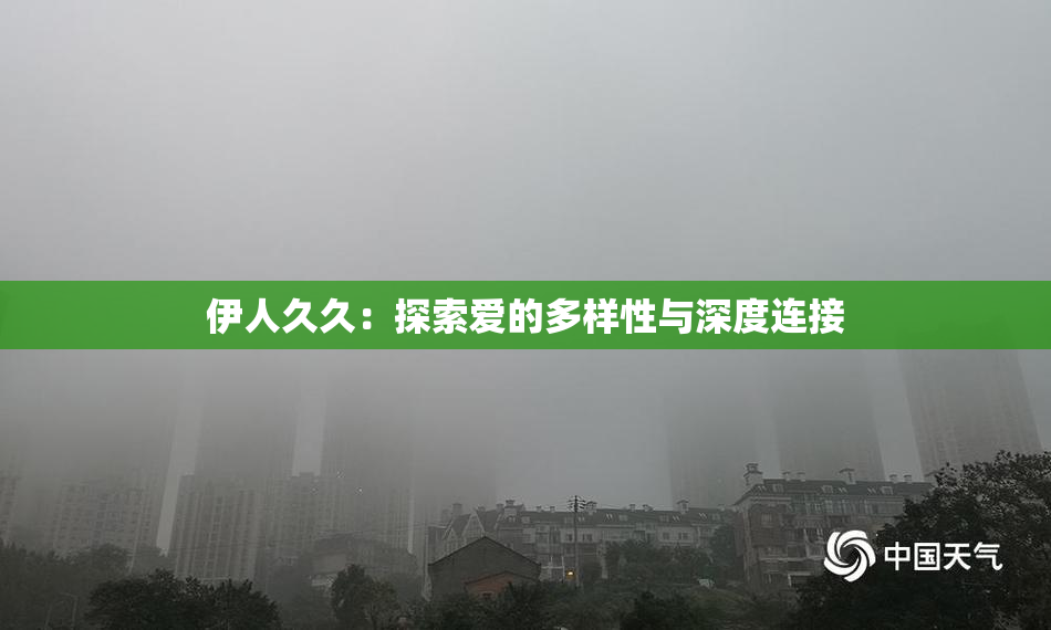伊人久久：探索爱的多样性与深度连接