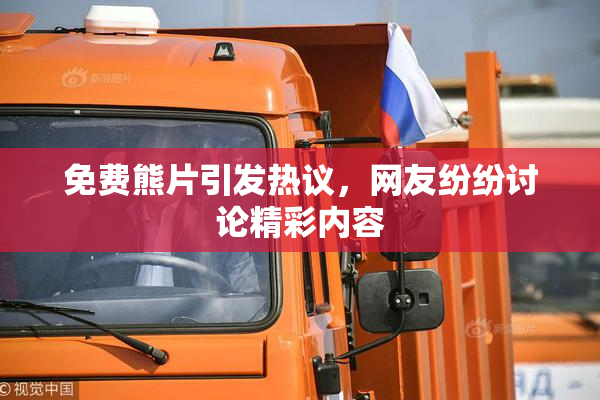 免费熊片引发热议，网友纷纷讨论精彩内容