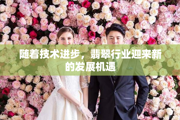 随着技术进步，翡翠行业迎来新的发展机遇