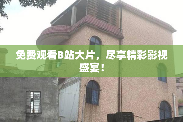 免费观看B站大片，尽享精彩影视盛宴！