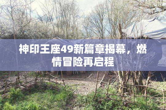 神印王座49新篇章揭幕，燃情冒险再启程