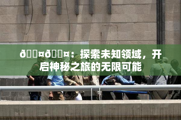 🐤🐤：探索未知领域，开启神秘之旅的无限可能