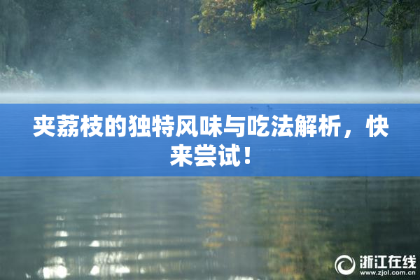 夹荔枝的独特风味与吃法解析，快来尝试！