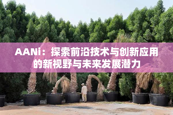 AANi：探索前沿技术与创新应用的新视野与未来发展潜力
