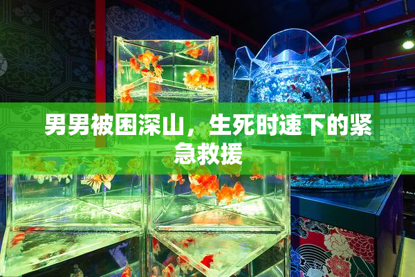 男男被困深山，生死时速下的紧急救援