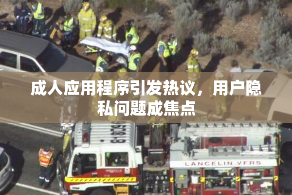成人应用程序引发热议，用户隐私问题成焦点